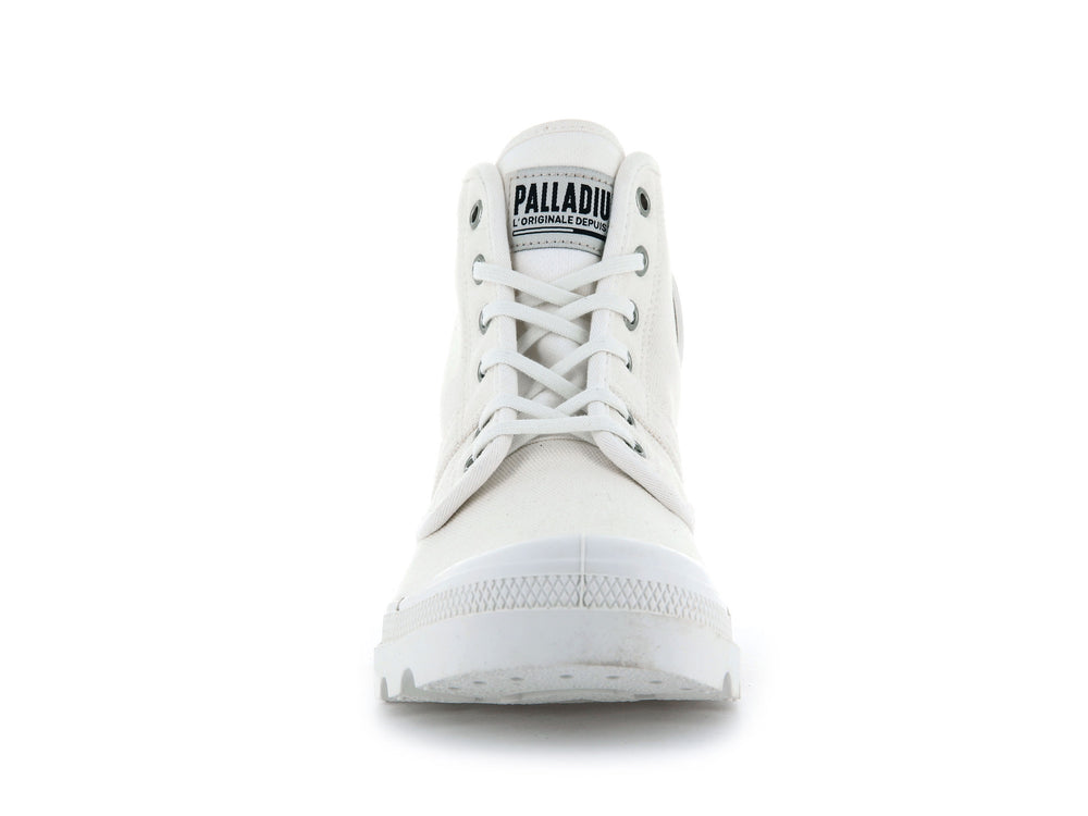 Botas Palladium PALLABROUSSE Hombre Blancas | Costa Rica-61598